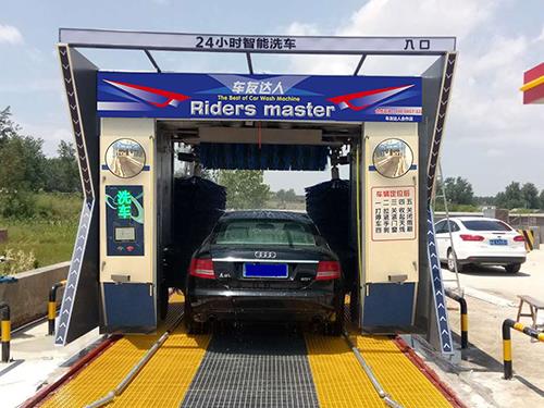 中化石油加油站電腦洗車機(jī)案例